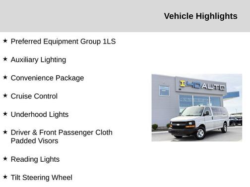 Silver Ice Metallic 2016 Chevrolet Express 2500 LT
