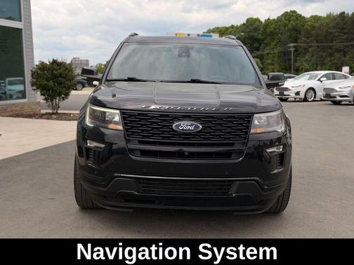 Agate Black Metallic 2019 Ford Explorer Sport