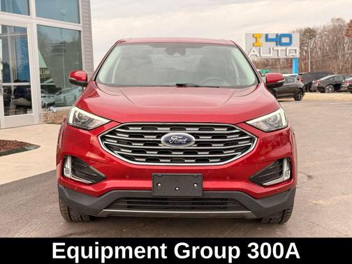 Red Metallic 2023 Ford Edge Titanium