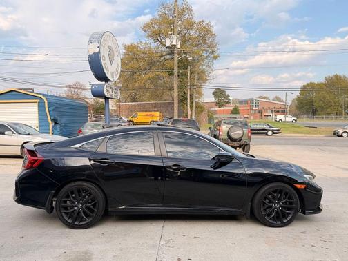 Crystal Black Pearl 2020 Honda Civic Si Base