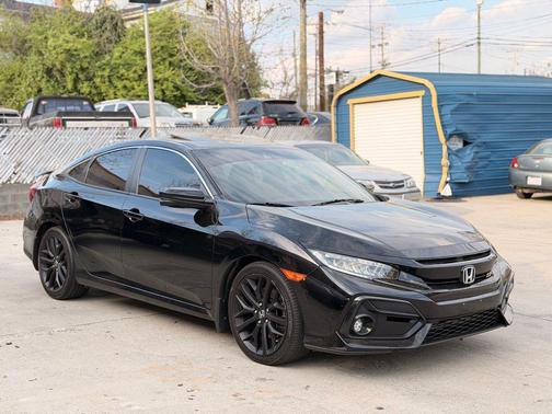 Crystal Black Pearl 2020 Honda Civic Si Base