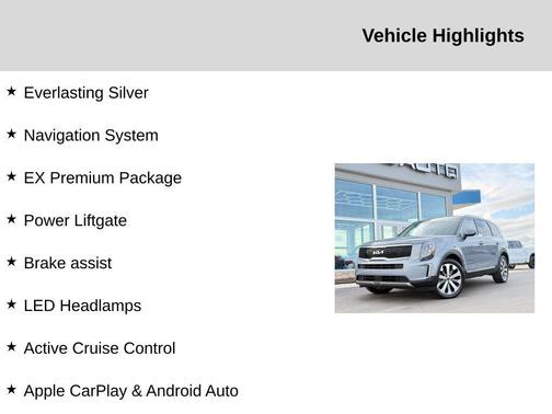 2022 Kia Telluride EX