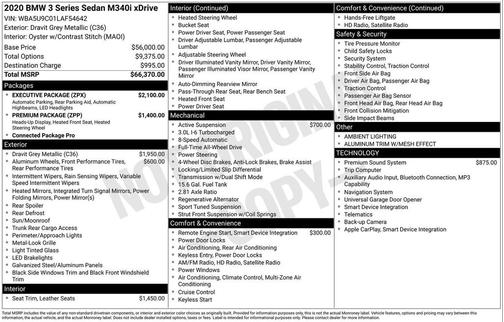 2020 BMW M340 i xDrive