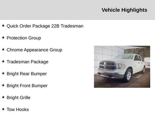 Bright White Clearcoat 2020 RAM 1500 Tradesman