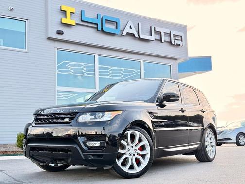 Black 2016 Land Rover Range Rover Sport Supercharged