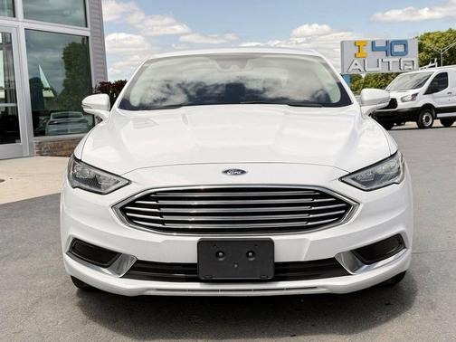 Oxford White 2018 Ford Fusion Hybrid SE