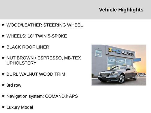 Gray 2017 Mercedes-Benz E-Class E 400