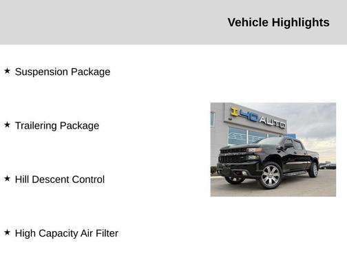 2019 Chevrolet Silverado 1500 Custom Trail Boss