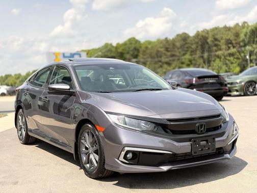 Modern Steel Metallic 2020 Honda Civic EX