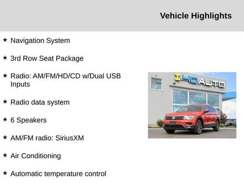 2018 Volkswagen Tiguan 2.0T SEL