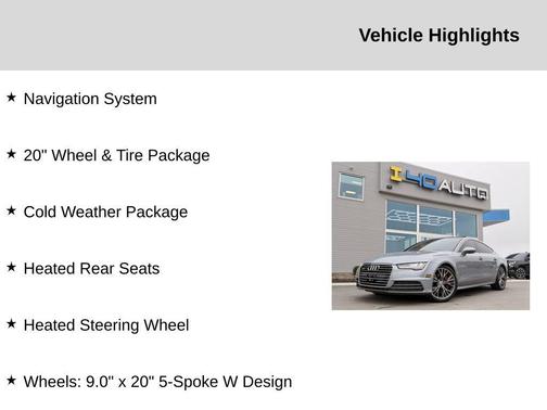 Gray Metallic 2018 Audi A7 3.0T Premium Plus