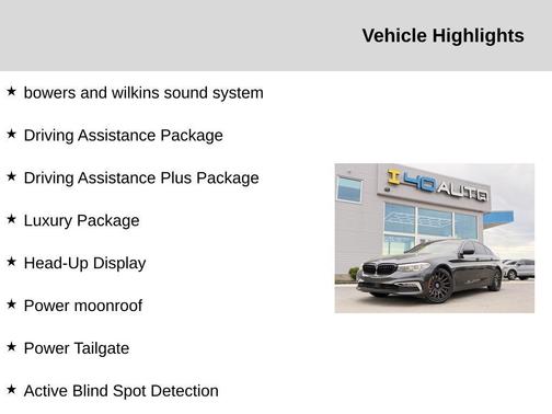 Dark Graphite 2018 BMW 540 540i