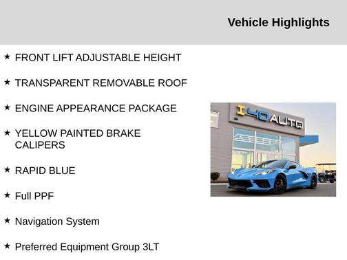 2021 Chevrolet Corvette Stingray w/3LT