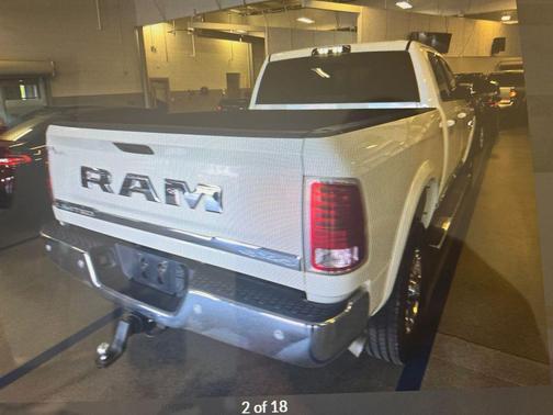 Pearl White 2018 RAM 2500 Longhorn
