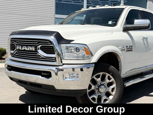 Pearl White 2018 RAM 2500 Longhorn