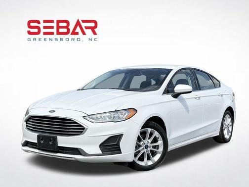 Oxford White 2020 Ford Fusion Hybrid SE