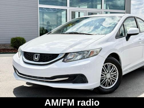 Taffeta White 2013 Honda Civic LX