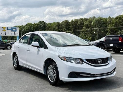 Taffeta White 2013 Honda Civic LX