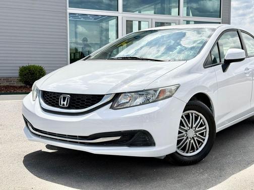 Taffeta White 2013 Honda Civic LX