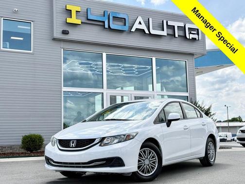 Taffeta White 2013 Honda Civic LX