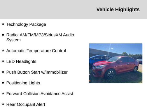 2021 Kia Rio S
