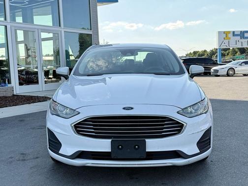 Oxford White 2019 Ford Fusion Hybrid SE
