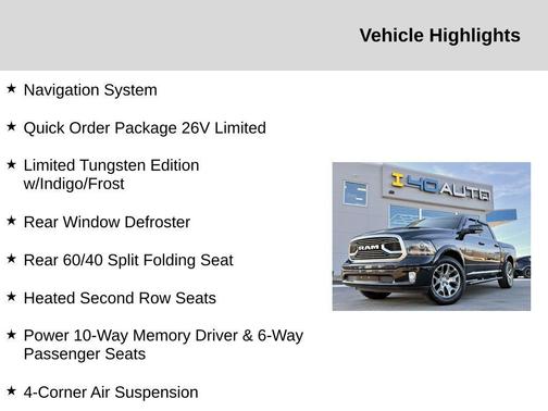 2018 RAM 1500 Limited Crew Cab 4x4 5'7' Box