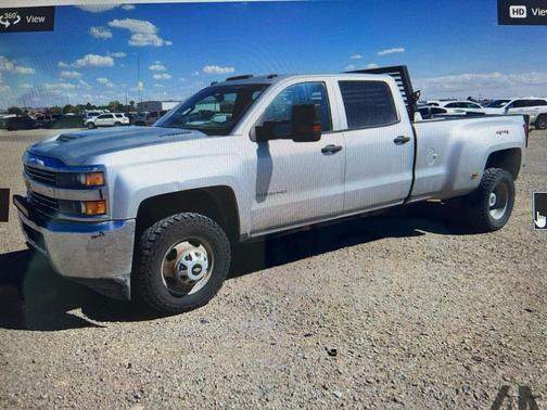 Silver Ice Metallic 2017 Chevrolet Silverado 3500 WT