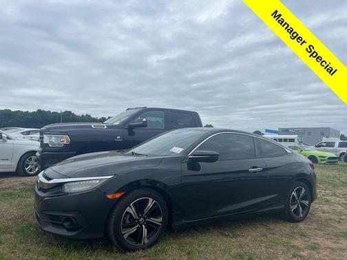 Black 2017 Honda Civic Touring