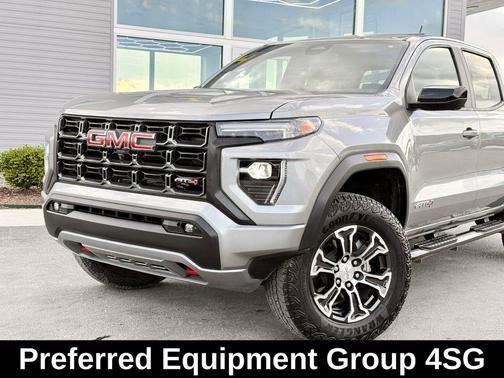 Sterling Metallic 2023 GMC Canyon AT4