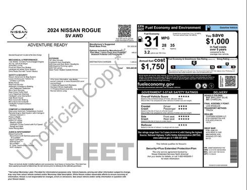 2024 Nissan Rogue SV
