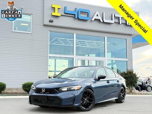 Blue Lagoon Pearl 2025 Honda Civic Sport