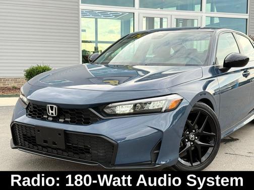 Blue Lagoon Pearl 2025 Honda Civic Sport