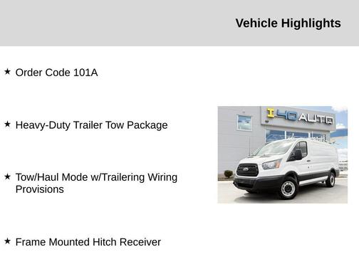 Oxford White 2019 Ford Transit-250 Base