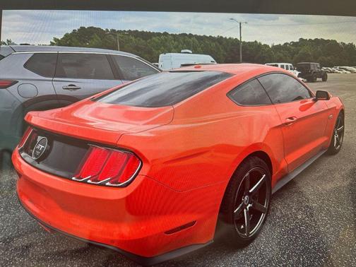 Competition Orange 2015 Ford Mustang GT Premium