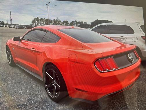 Competition Orange 2015 Ford Mustang GT Premium