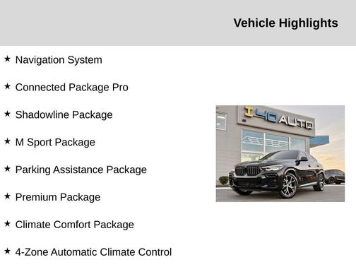 2022 BMW X6 xDrive40i