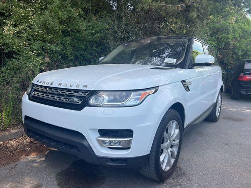 White 2017 Land Rover Range Rover Sport 3.0L Turbocharged Diesel HSE Td6