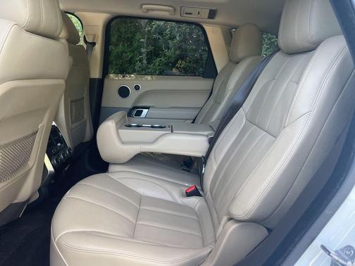 White 2017 Land Rover Range Rover Sport 3.0L Turbocharged Diesel HSE Td6
