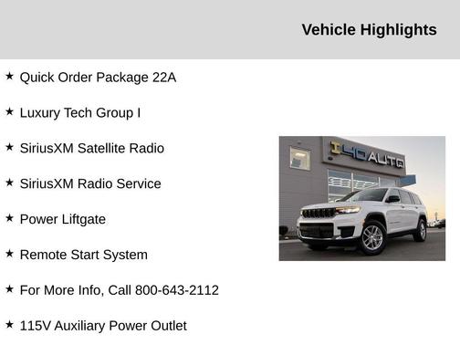 2021 Jeep Grand Cherokee L Laredo