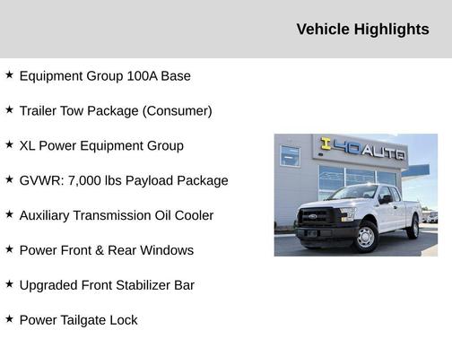 Oxford White 2016 Ford F-150 XL