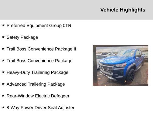 2023 Chevrolet Colorado Trail Boss