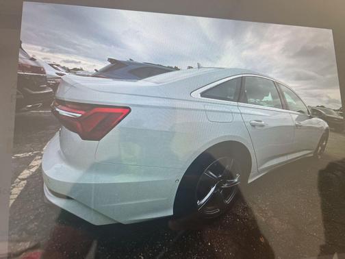 Glacier White Metallic 2024 Audi A6 55 Premium Plus