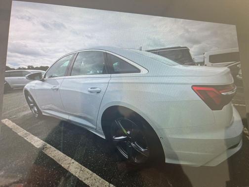 Glacier White Metallic 2024 Audi A6 55 Premium Plus
