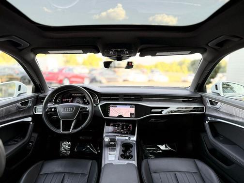 Glacier White Metallic 2024 Audi A6 55 Premium Plus
