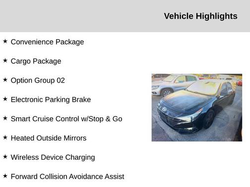 2021 Hyundai ELANTRA SEL