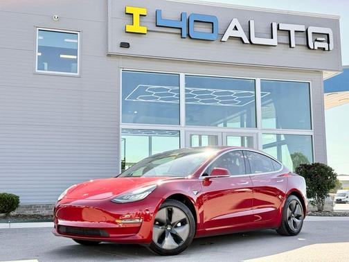Red Multi-Coat 2018 Tesla Model 3 Long Range