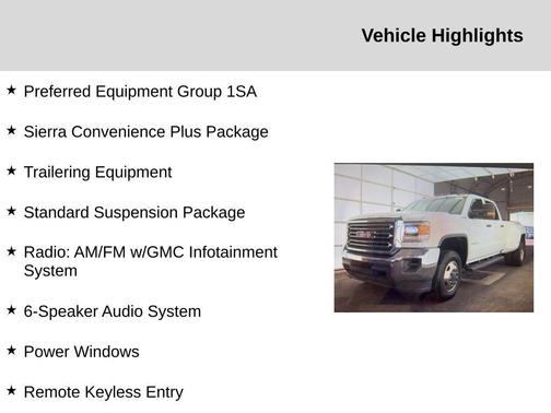 2017 GMC Sierra 3500 Base