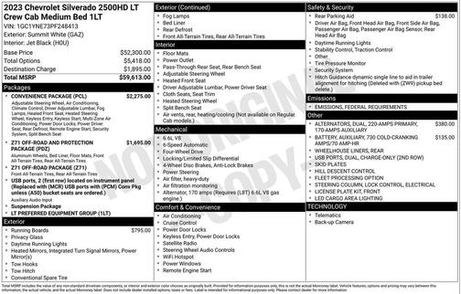 2023 Chevrolet Silverado 2500 LT