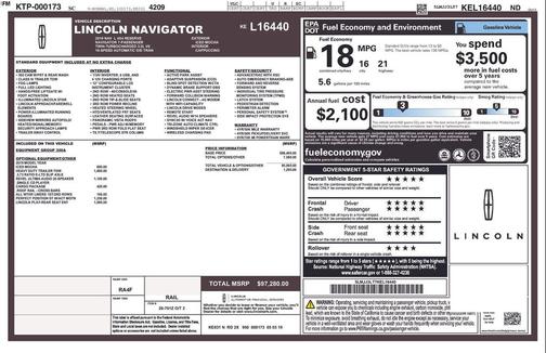 2019 Lincoln Navigator L Reserve